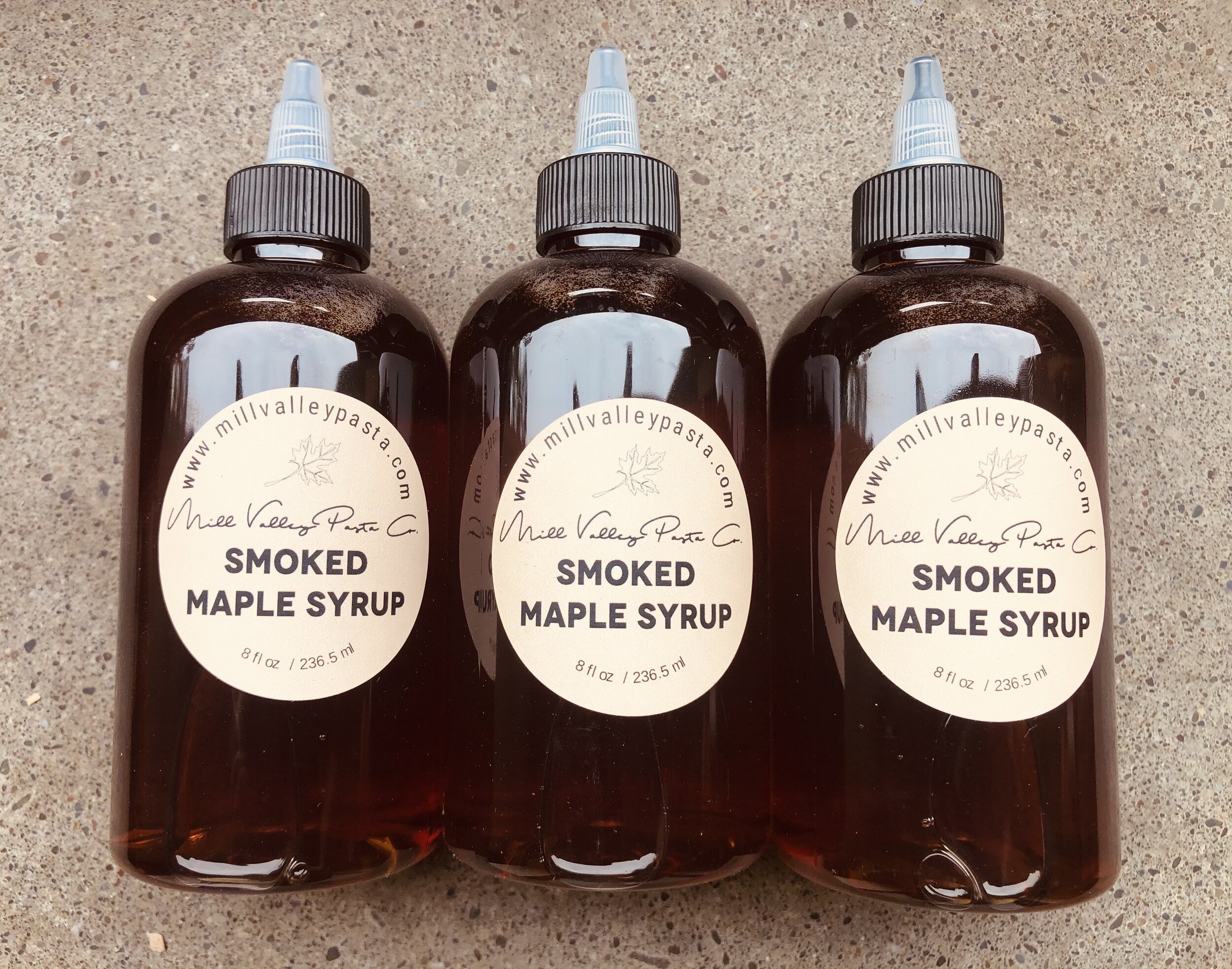 Smoked Organic Maple Syrup - 8 oz — Mill Valley Pasta Co.